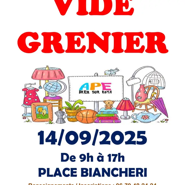Vide grenier_Breil-sur-Roya