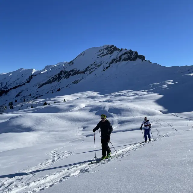 Sortie accompagnée en ski de randonnée_Saint-Gervais-les-Bains