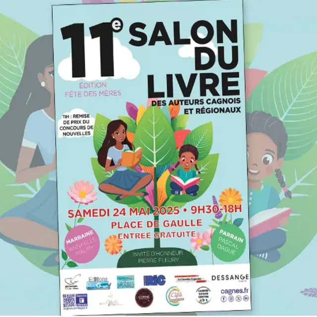 11e Salon du Livre et des auteurs Cagnois Régionaux_Cagnes-sur-Mer