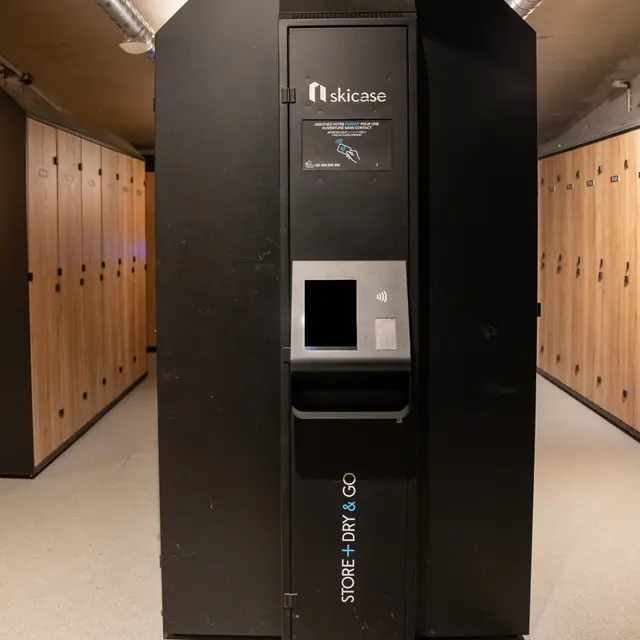 Casiers à ski chauffants_Les Orres