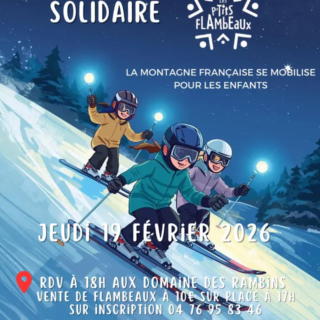 Descentes aux flambeaux solidaires à Corrençon en Vercors_Corrençon-en-Vercors