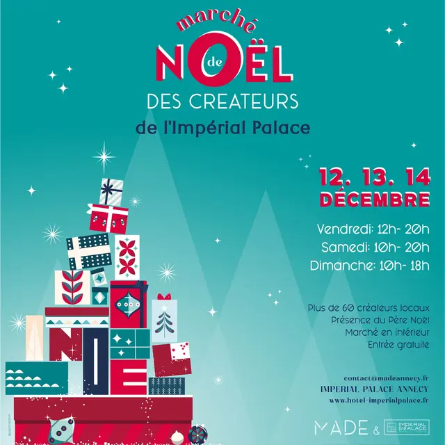 Marché de Noël des créateurs de l'Impérial Palace