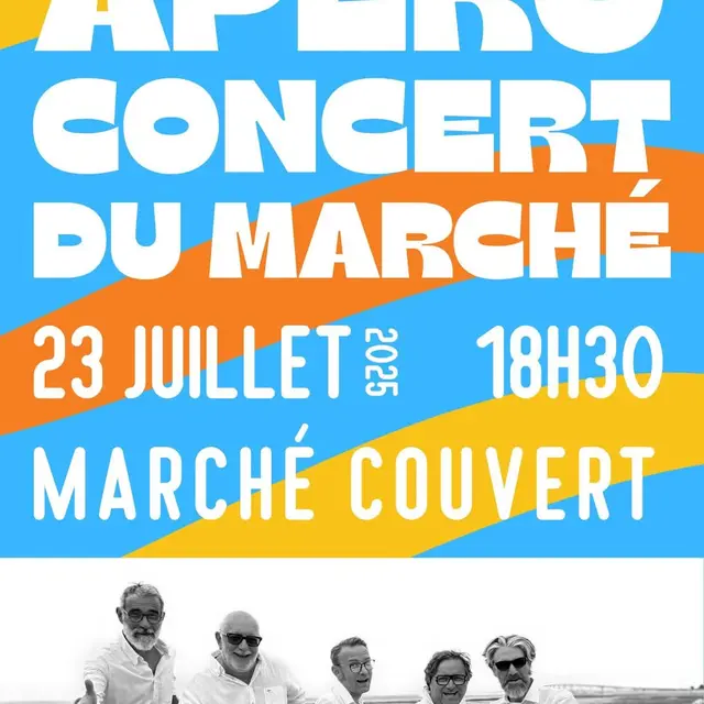 Apéro-Concert au marché de Rivedoux-Plage_Rivedoux-Plage