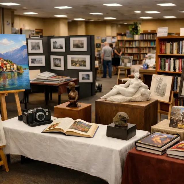 Exposition à la bibliotheque