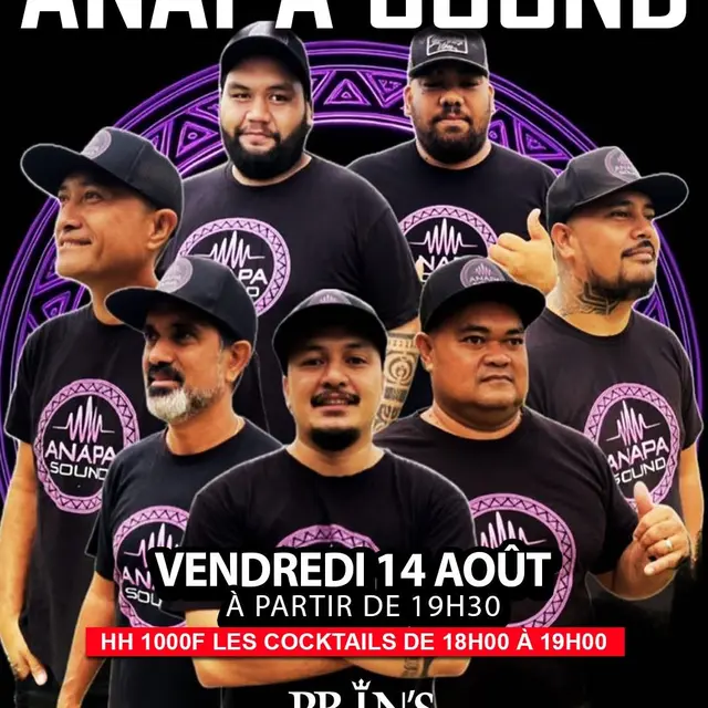 Anapa Sound en concert au Prin's Bar Tahiti_Punaauia