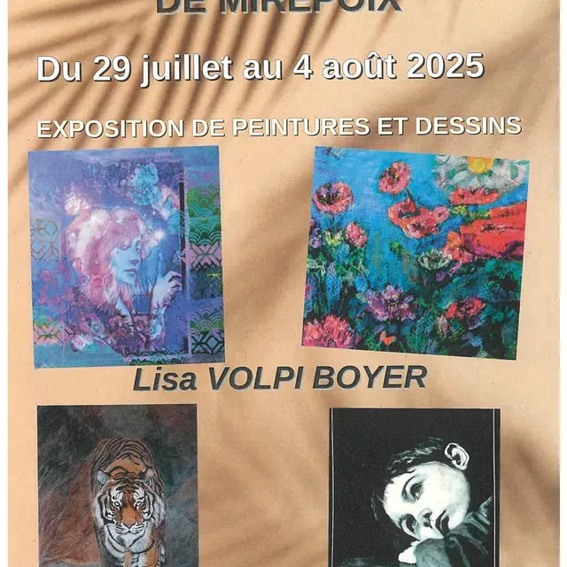 Exposition  peintures et graffiti végétal_Mirepoix