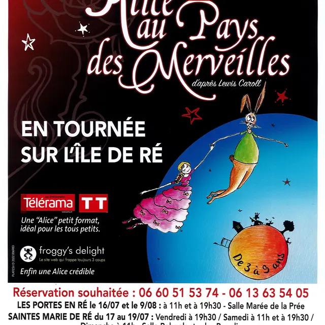 Spectacle - Alice au Pays des Merveilles_Rivedoux-Plage