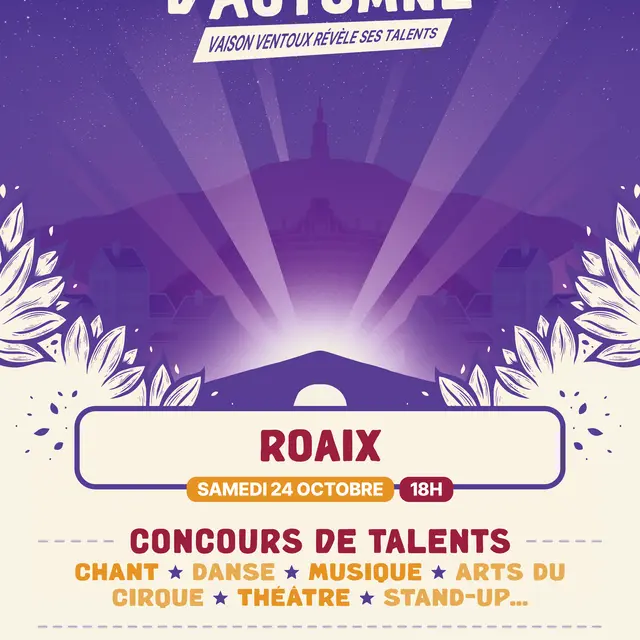 Les étoiles d'automne à Roaix_Roaix