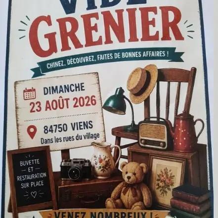 Vide grenier_Viens