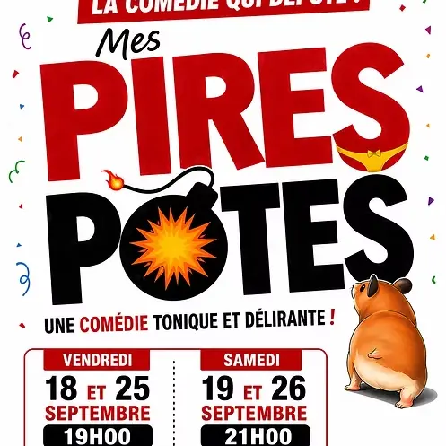 Théâtre - Mes pires potes_Alès