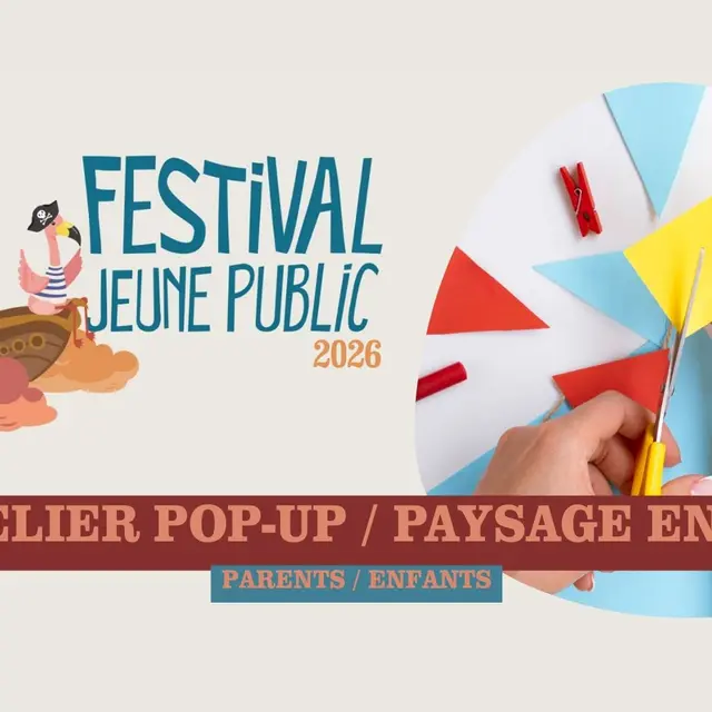 Atelier parents/enfants : Pop-up / paysage en 3D_Sanary-sur-Mer