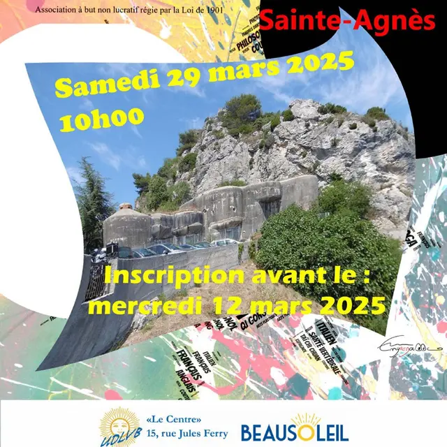 Visite du Fort de Sainte-Agnès_Beausoleil