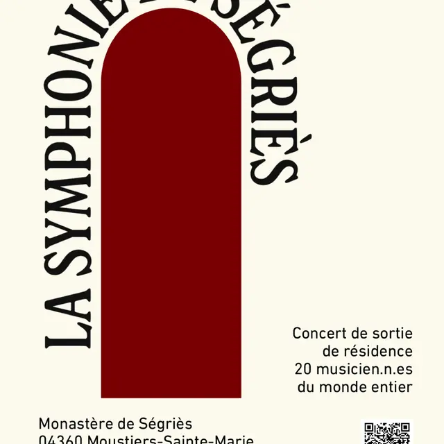 Concert de sortie de résidence au monastère de Ségriès : la Symphonie de Ségriès_Moustiers-Sainte-Marie