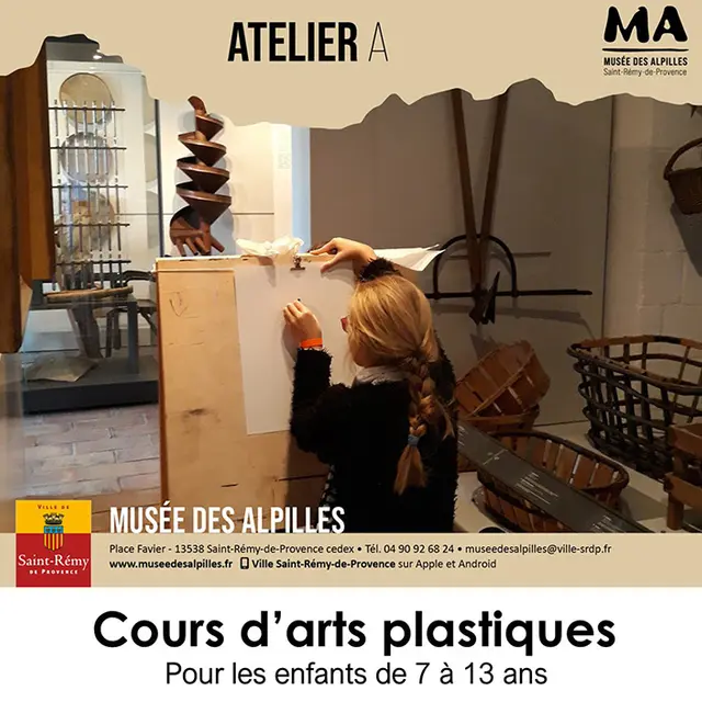 Cours d'arts plastiques au Musée des Alpilles_Saint-Rémy-de-Provence