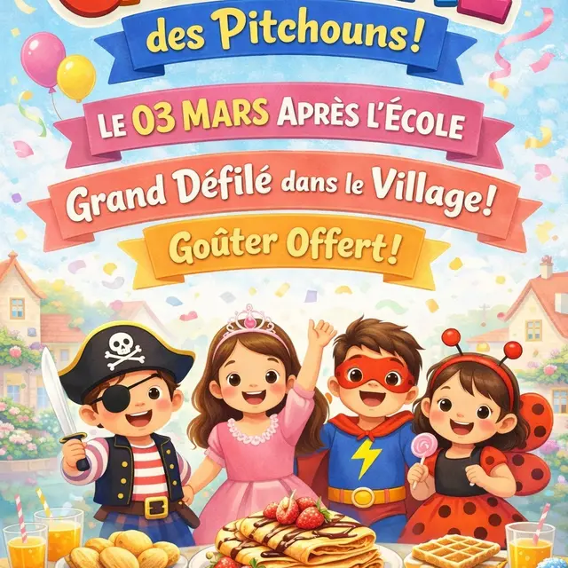 Carnaval des pitchouns_Sillans-la-Cascade