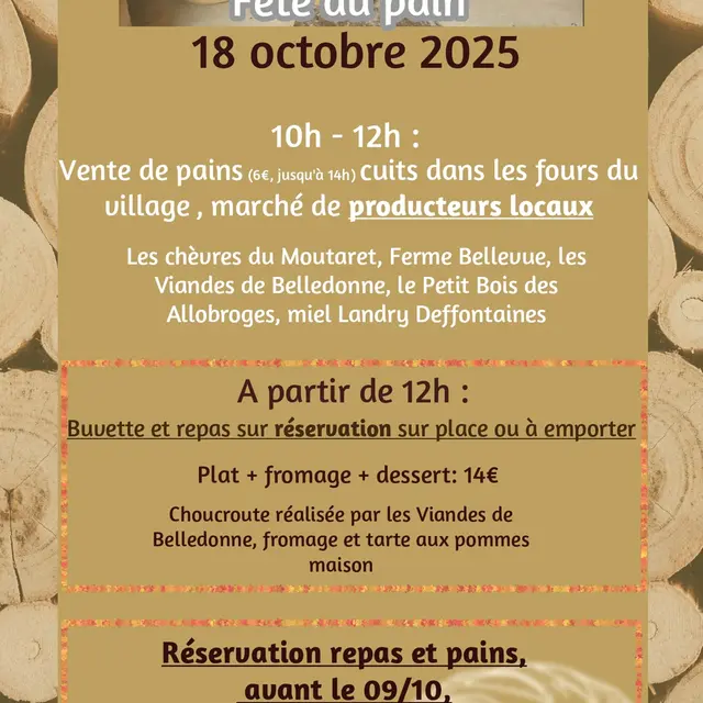 Fête du pain_Le Moutaret