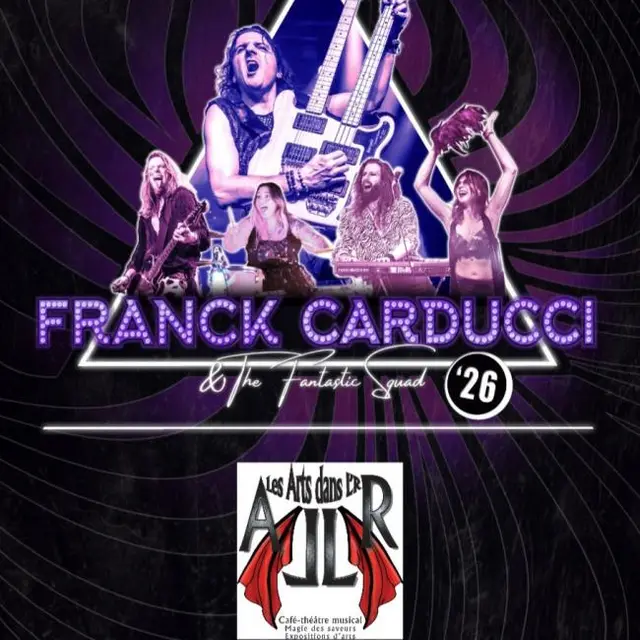 Affiche_Franck Carducci & The Fantastic Squad_Péronnas