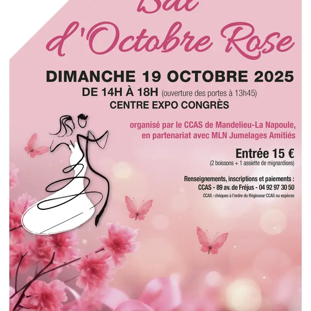 Bal Octobre Rose_Mandelieu-La Napoule