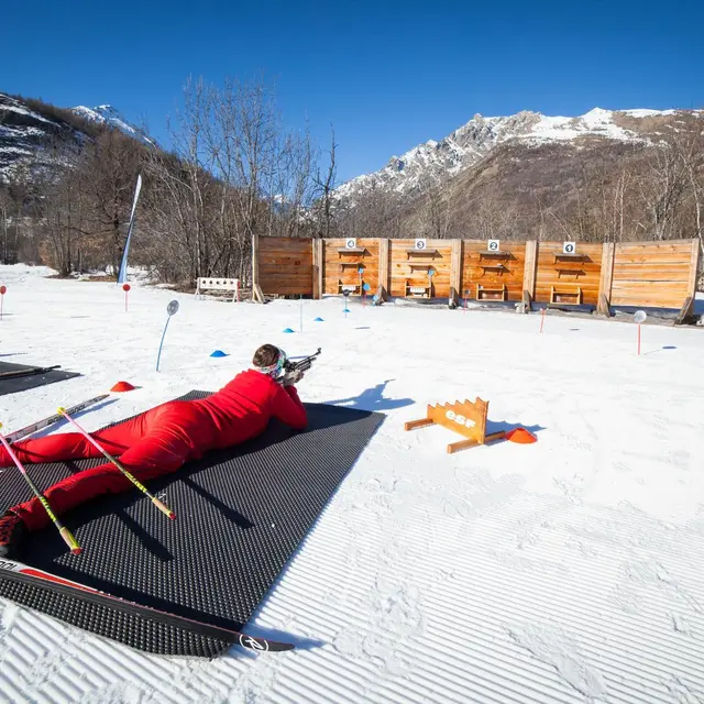 Biathlon avec l'ESF_Vallouise-Pelvoux