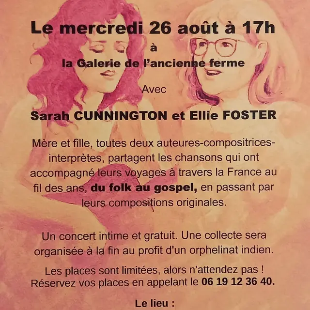 Concert intimiste entre folk et gospel_Valromey-sur-Séran
