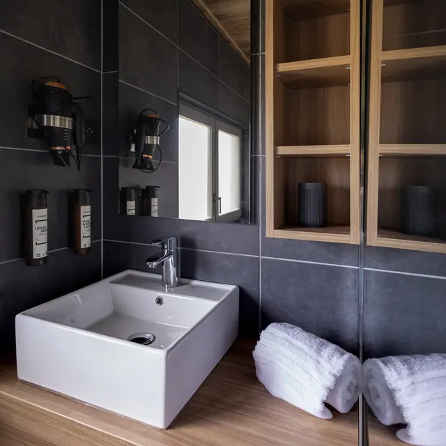 Salle de bain Les Lodges du Lac