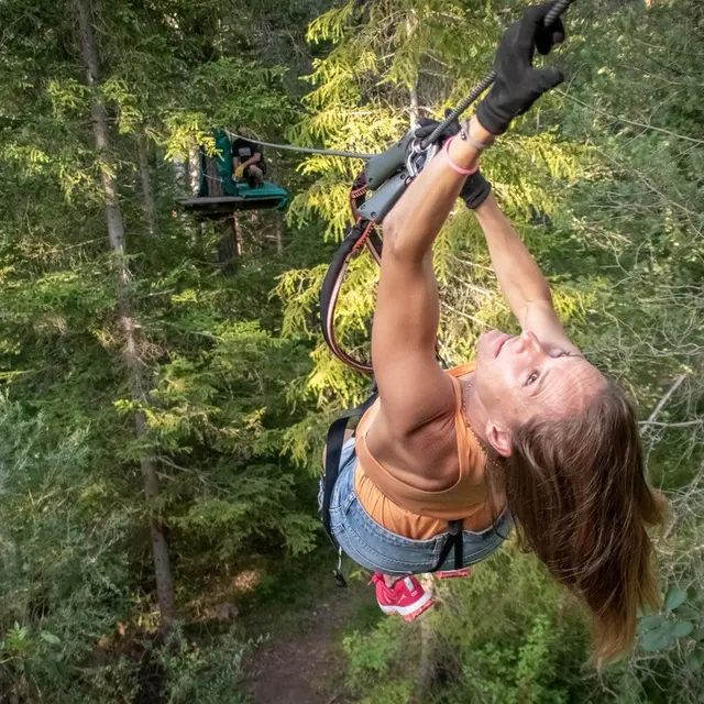 Parc aventure Haut Verdon à Beauvezer