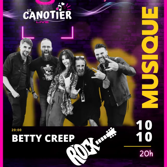 Live musique - Betty Creep_Aurillac
