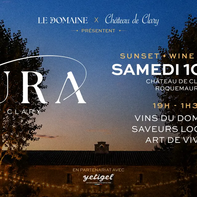 AURA by Clary - Le Domaine x Château de Clary_Roquemaure