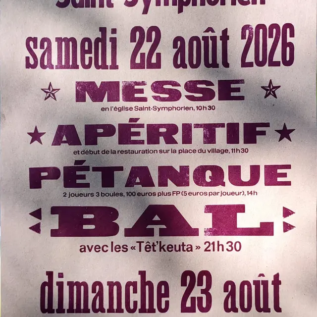 Fête  Patronale_Blieux