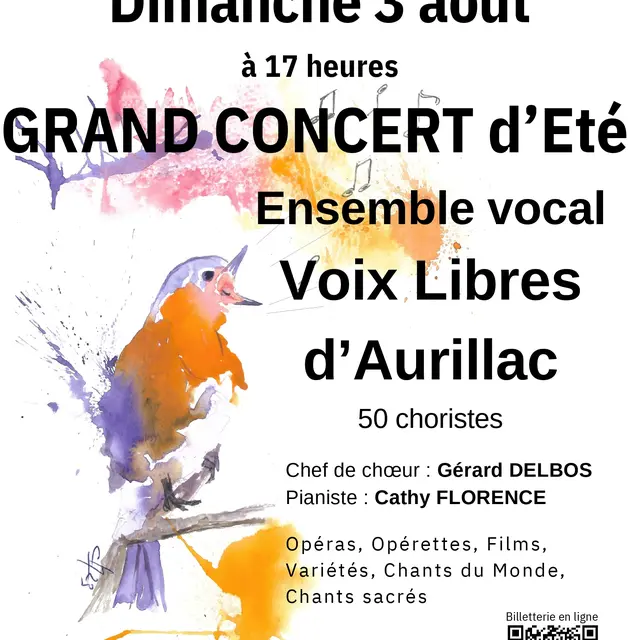 Concert Gabriel FAURE' par l'Ensemble Vocal d'Aurillac_Salers