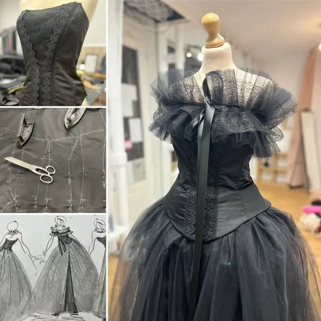 Porte ouverte de l'atelier de couture de Laetitia Chablard - Journée Européennes des Métiers d'Art_Romans-sur-Isère