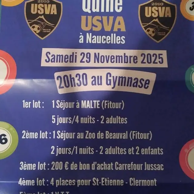 Quine de l'USVA_Naucelles