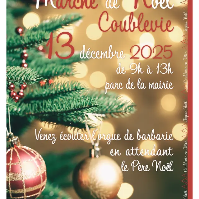 marché de noël coublevie