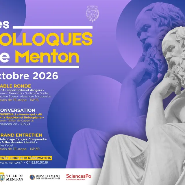 Les Colloques de Menton : Menton  Gilles Kepel : comprendre les failles de notre identité_Menton