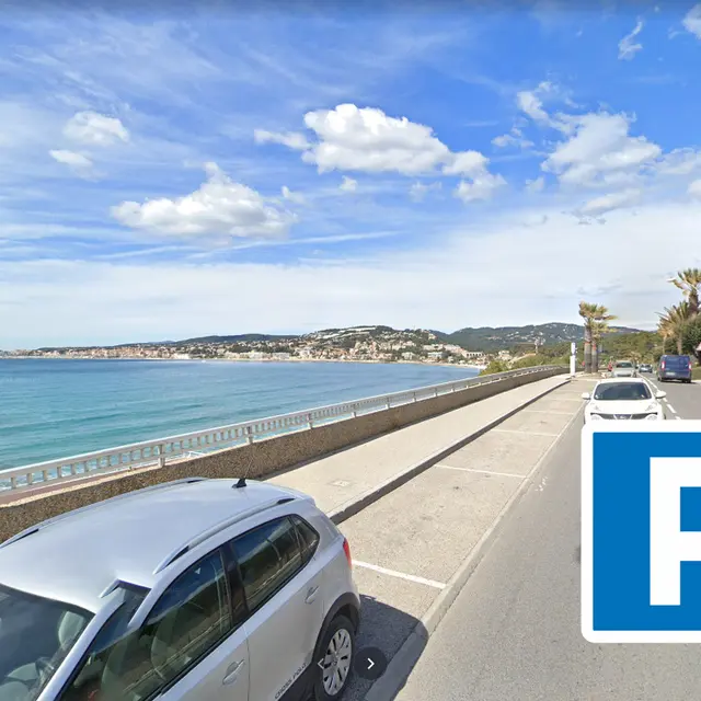 stationnement à horodateur Plage Dorée à Sanary