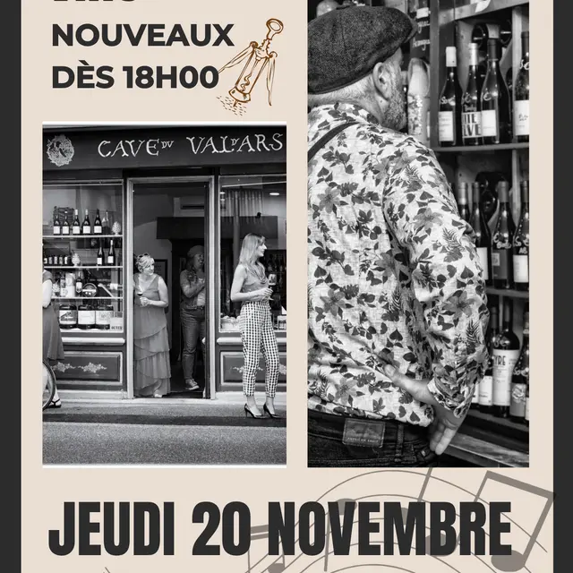 Affiche de la dégustation