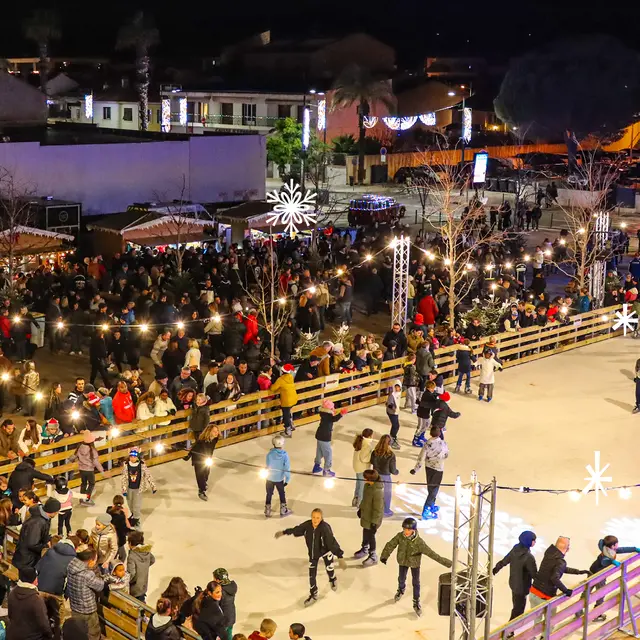 Inauguration de la patinoire_La Londe-les-Maures
