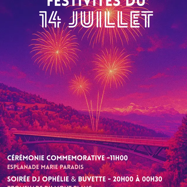 Festivités du 14 juillet_Saint-Gervais-les-Bains