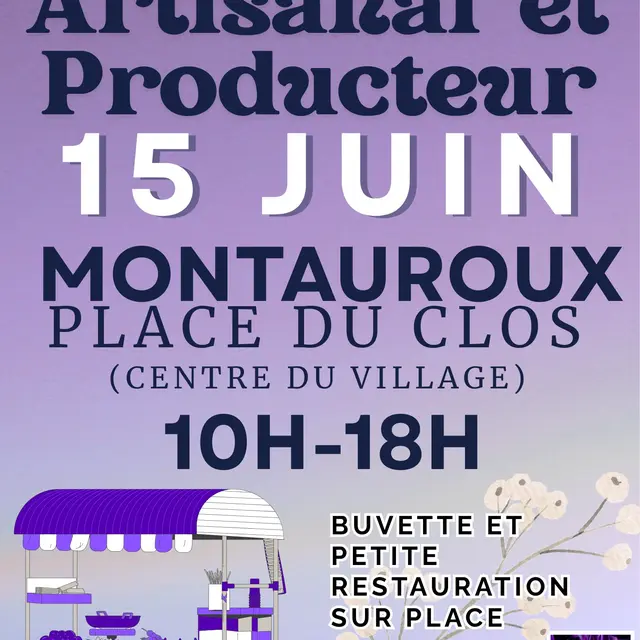 Marché artisanal et producteurs_Montauroux