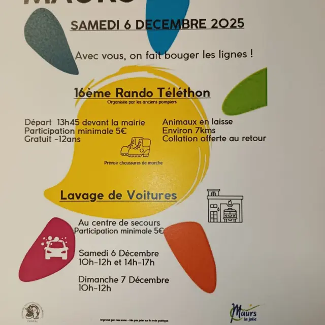 16e rando-Téléthon