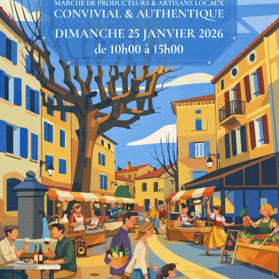 Marché du Dimanche ( 15 exposants)_Correns