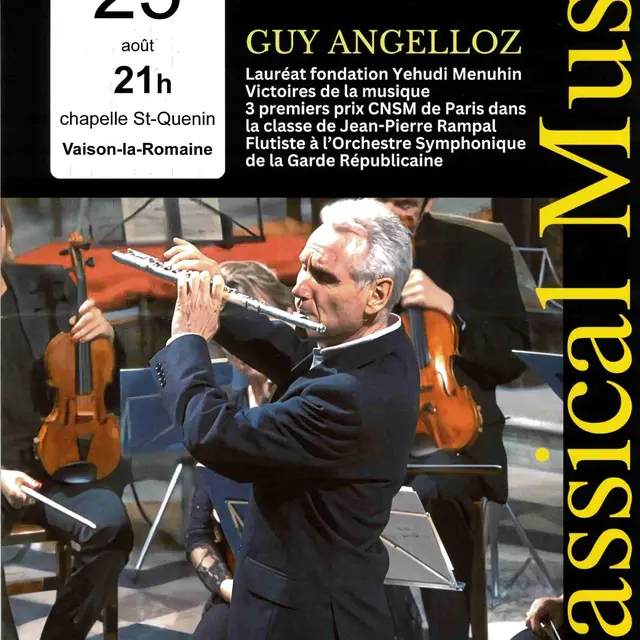 Concert flutes virtuoses - Guy Angelloz_Vaison-la-Romaine