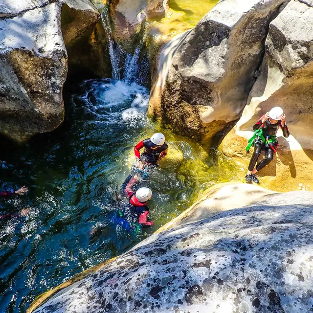 Canyoning familial