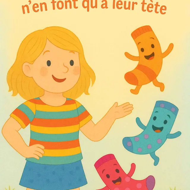 Mes chaussettes n'en font qu'à leur tête