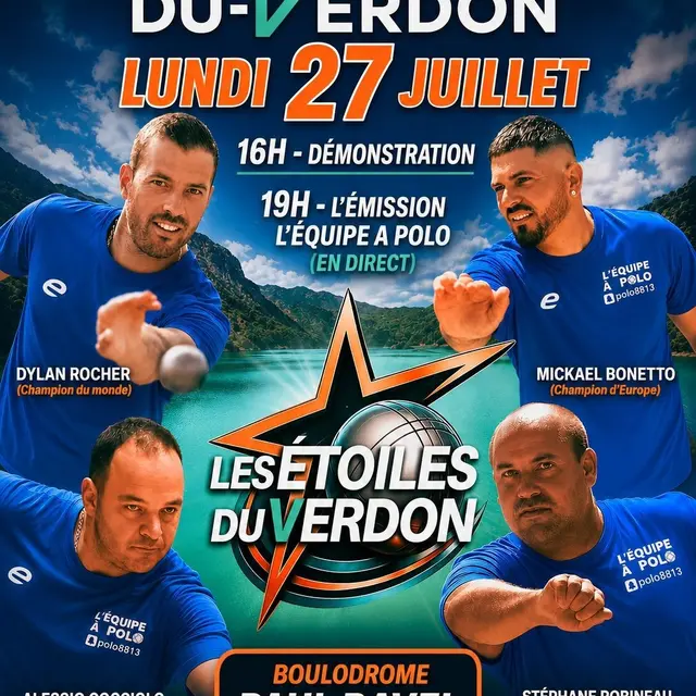 Pétanque - Les Étoiles du Verdon_Sainte-Croix-du-Verdon