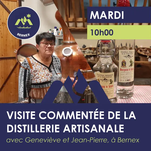 Visite de la distillerie artisanale de la Dent d'Oche_Bernex