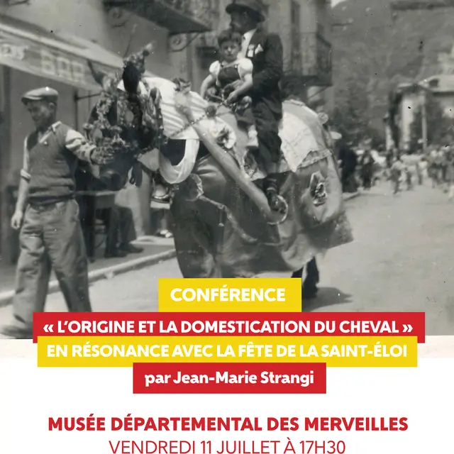 Conférence L'origine et la domestication du cheval_Tende