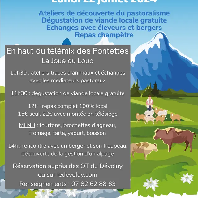 Journée d'alpage dans Le Dévoluy