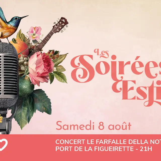 Concert Le Farfalle della Notte - Estivales du Département_Théoule-sur-Mer