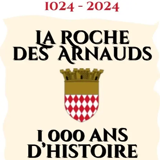 Logo Roche-des-Arnauds 1 000 ans